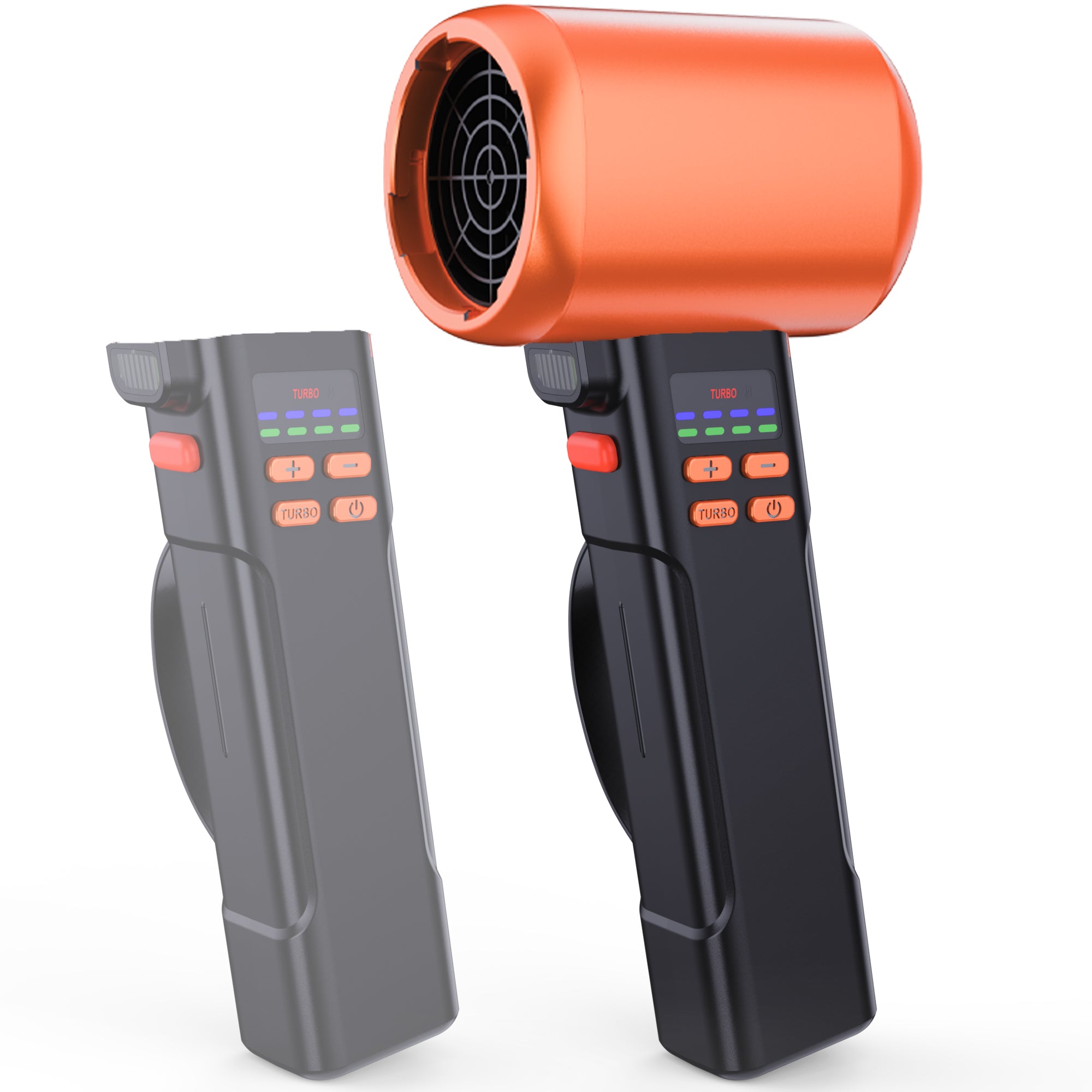 VortLab 730PRO Car Blower for Drying Cordless | Up to 260MPH 740CFM Turbo Dryer Air Leaf Blower | Detachable Handle, 1.5H Type-C 3A Fast Charge, 5 Speeds, for Car/Hood/Yard/Sawdust/Fluffy Snow